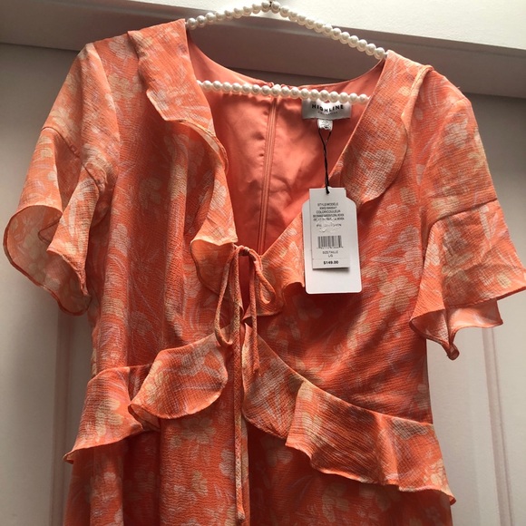 Women’s Highline collective ruffle romper sz L - Picture 6 of 16